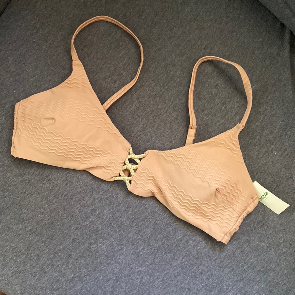 Aerie jaquered Swim top size medium